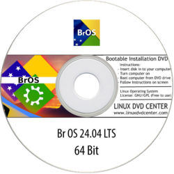 Br OS 24.04 LTS & BrOS DE 12.5 (64Bit)
