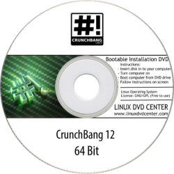 CrunchBangPlus v12 .1 (32/64Bit) 
