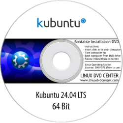 Kubuntu 24.04 LTS "Noble Numbat" (64Bit)