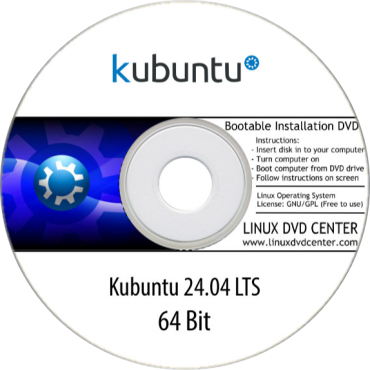 Kubuntu 24.04 LTS "Noble Numbat" (64Bit)