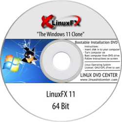 LinuxFX 11  "The Windows 11 Clone" (64Bit) 