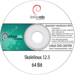 Debian Edu/Skolelinux 12.5 (32/64Bit)