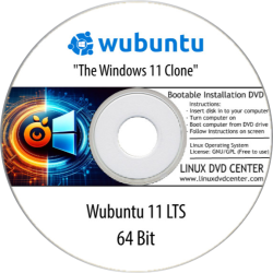 Wubuntu  11 LTS "Windows 11 Theme"  (64Bit)