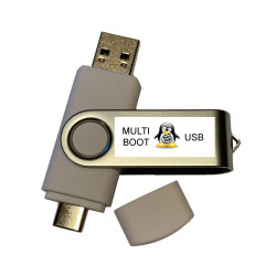 Bootable Multiboot Linux 8 GB USB for ANY Distro